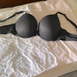 Pink Lace Push Up Bra